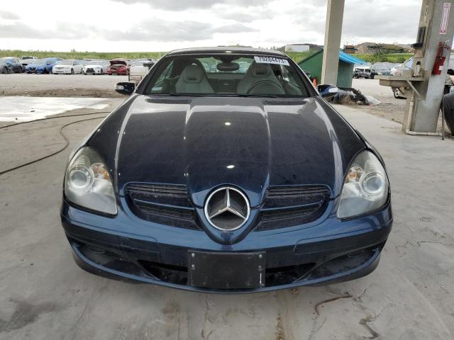 WDBWK54F58F180082 - 2008 MERCEDES-BENZ SLK 280 BLUE photo 5