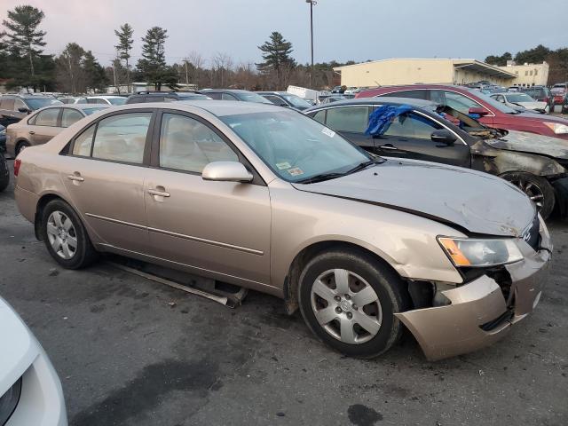 5NPET46C08H392143 - 2008 HYUNDAI SONATA GLS GOLD photo 4