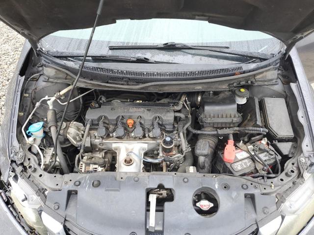 2HGFB2F91FH503502 - 2015 HONDA CIVIC EXL ნაცრისფერი ფოტო 11