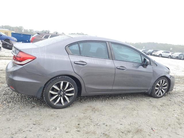 2HGFB2F91FH503502 - 2015 HONDA CIVIC EXL ნაცრისფერი ფოტო 3