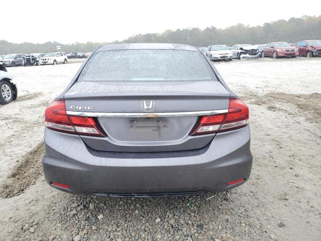 2HGFB2F91FH503502 - 2015 HONDA CIVIC EXL ნაცრისფერი ფოტო 6