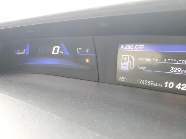 2HGFB2F91FH503502 - 2015 HONDA CIVIC EXL ნაცრისფერი ფოტო 9