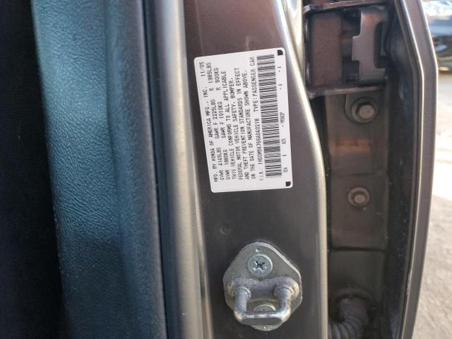 1HGCM56766A040218 - 2006 HONDA ACCORD EX SILVER photo 12