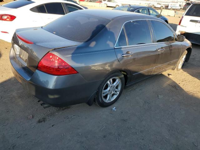 1HGCM56766A040218 - 2006 HONDA ACCORD EX SILVER photo 3