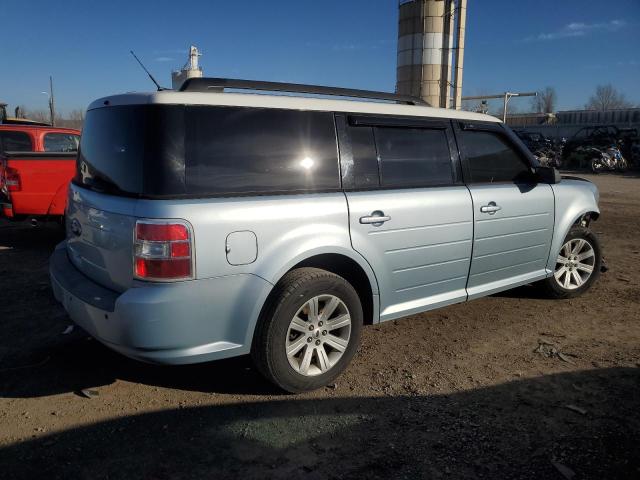 2FMDK51C29BA35910 - 2009 FORD FLEX SE BLUE photo 3