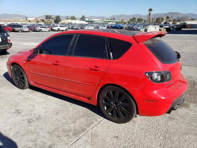 JM1BK34L671656006 - 2007 MAZDA SPEED 3 RED photo 2