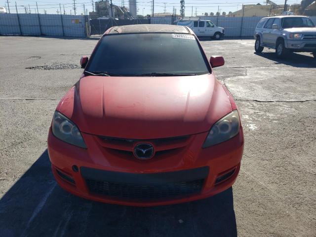 JM1BK34L671656006 - 2007 MAZDA SPEED 3 RED photo 5