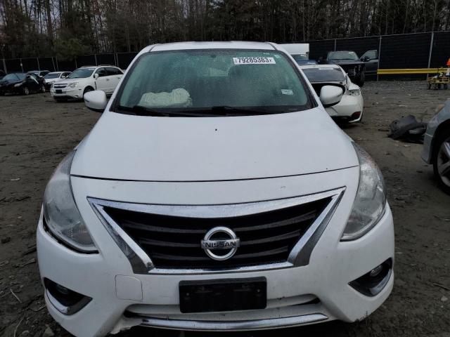 3N1CN7AP6FL822030 - 2015 NISSAN VERSA S WHITE photo 5