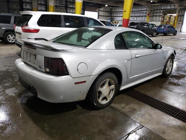 1FAFP40452F144407 - 2002 FORD MUSTANG GRAY photo 3