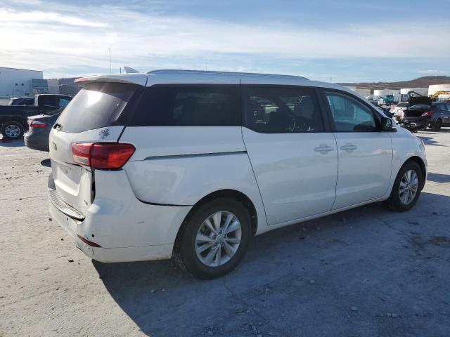 KNDMB5C1XG6149472 - 2016 KIA SEDONA LX WHITE photo 3