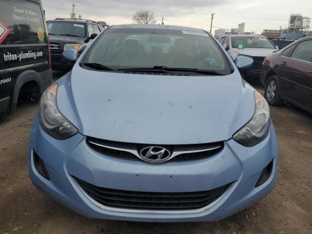 KMHDH4AE6BU097207 - 2011 HYUNDAI ELANTRA GLS BLUE photo 5