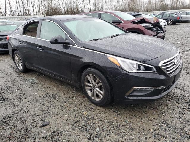 5NPE24AF5FH119250 - 2015 HYUNDAI SONATA SE BLACK photo 4