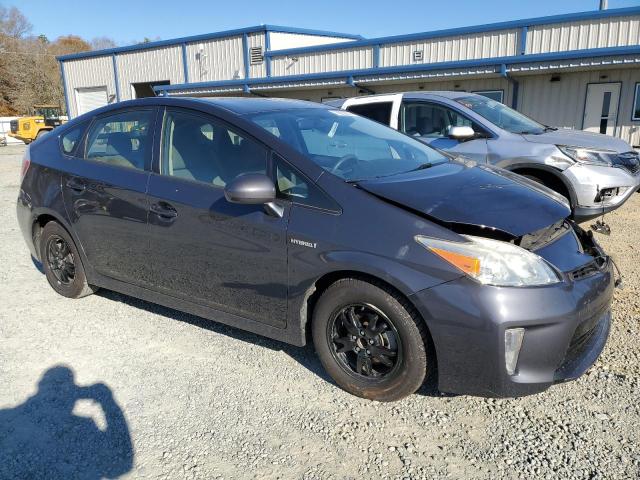 JTDKN3DU9E1791770 - 2014 TOYOTA PRIUS GRAY photo 4