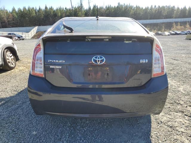 JTDKN3DU9E1791770 - 2014 TOYOTA PRIUS GRAY photo 6