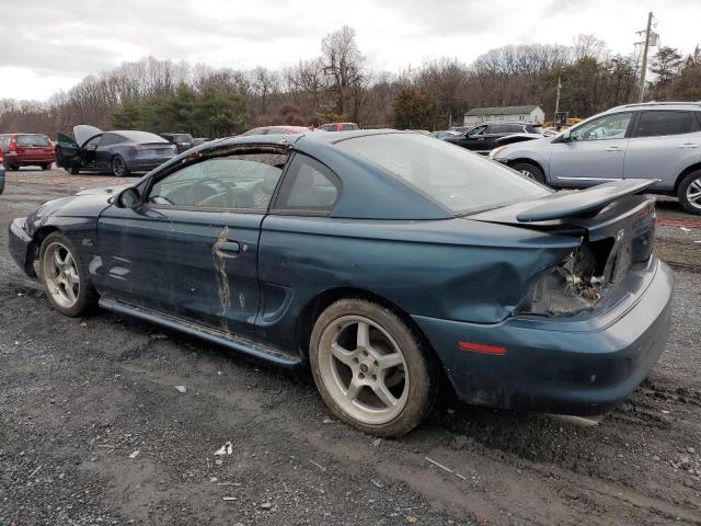 1FALP42T3SF105919 - 1995 FORD MUSTANG GT TEAL photo 2