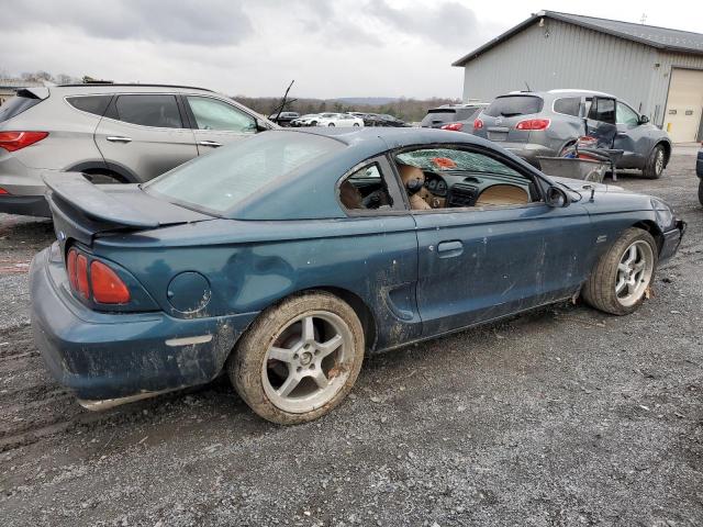 1FALP42T3SF105919 - 1995 FORD MUSTANG GT TEAL photo 3