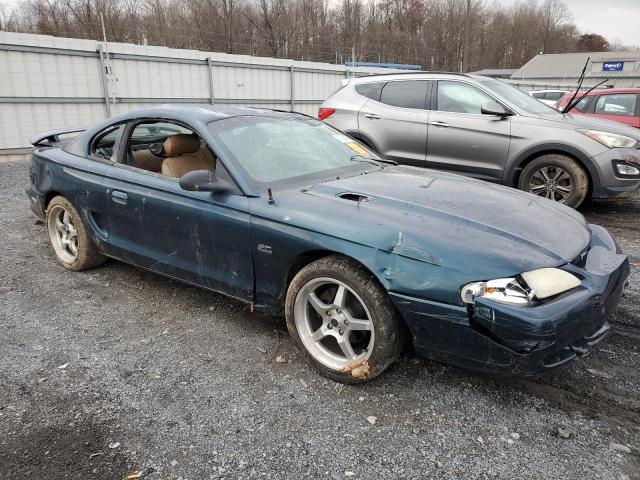 1FALP42T3SF105919 - 1995 FORD MUSTANG GT TEAL photo 4