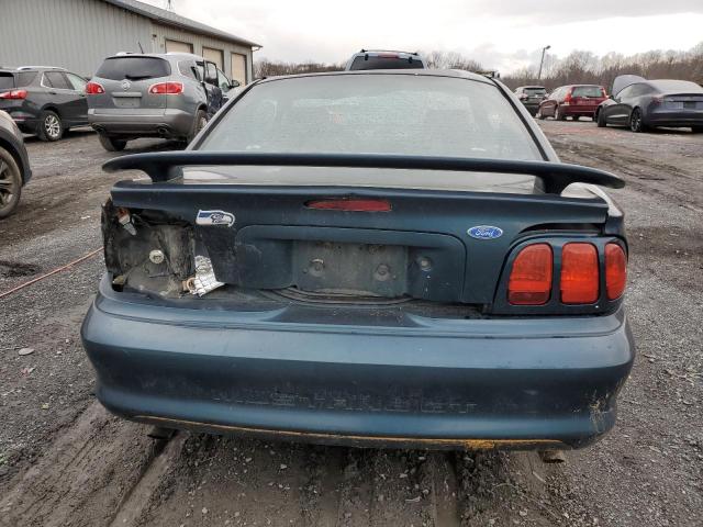 1FALP42T3SF105919 - 1995 FORD MUSTANG GT TEAL photo 6