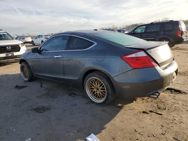 1HGCS22849A002378 - 2009 HONDA ACCORD EXL GRAY photo 2