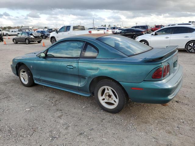 1FALP4044VF193976 - 1997 FORD MUSTANG GREEN photo 2