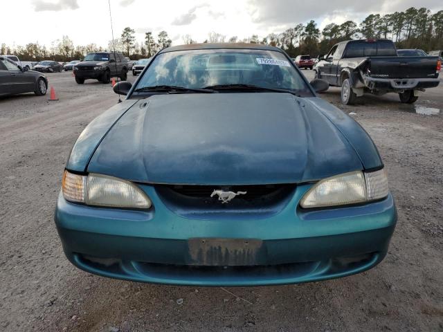 1FALP4044VF193976 - 1997 FORD MUSTANG GREEN photo 5