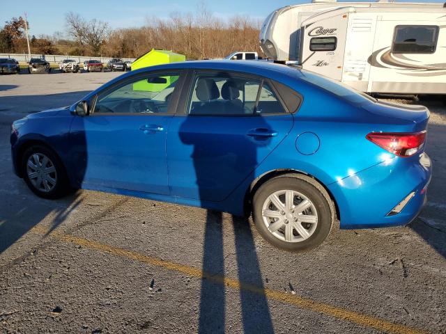 3KPA24AD9PE625361 - 2023 KIA RIO LX BLUE photo 2