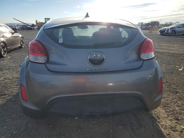 KMHTC6ADXCU079422 - 2012 HYUNDAI VELOSTER GRAY photo 6