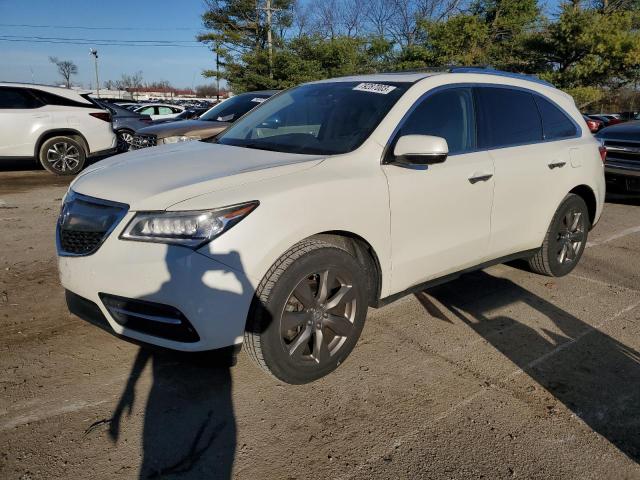 5FRYD4H9XGB039576 - 2016 ACURA MDX ADVANCE WHITE photo 1