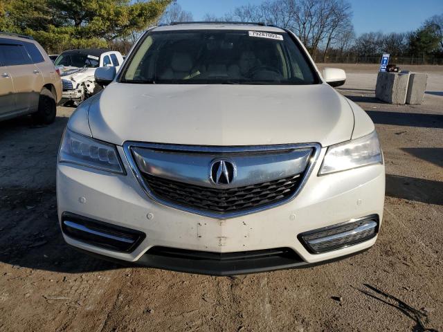 5FRYD4H9XGB039576 - 2016 ACURA MDX ADVANCE WHITE photo 5