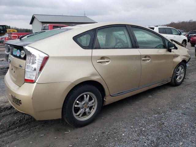 JTDKN3DU6B1432985 - 2011 TOYOTA PRIUS GOLD photo 3