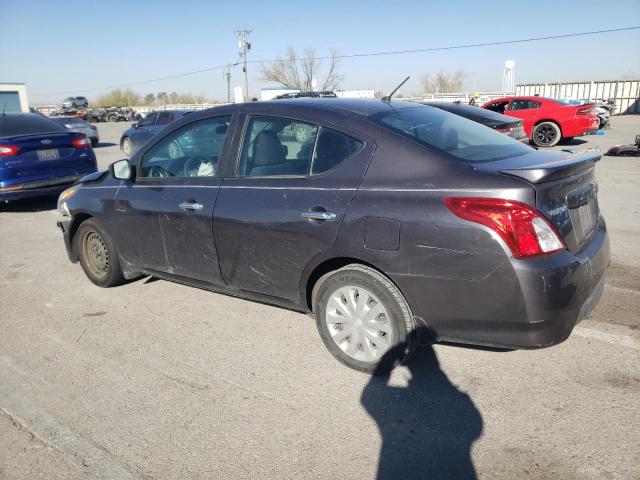 3N1CN7AP6FL922807 - 2015 NISSAN VERSA S GRAY photo 2