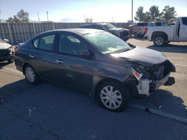 3N1CN7AP6FL922807 - 2015 NISSAN VERSA S GRAY photo 4