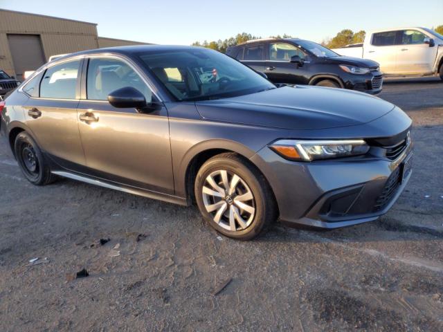 2HGFE2F29NH518581 - 2022 HONDA CIVIC LX GRAY photo 4