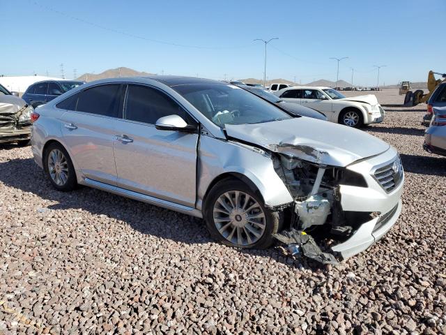 5NPE34AF2FH235521 - 2015 HYUNDAI SONATA SE SPORT SILVER photo 4