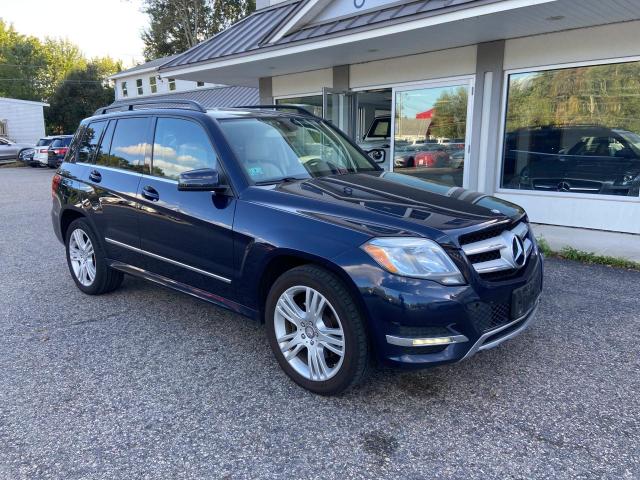 WDCGG8JB3DG114395 - 2013 MERCEDES-BENZ GLK 350 4MATIC BLUE photo 1