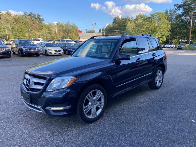 WDCGG8JB3DG114395 - 2013 MERCEDES-BENZ GLK 350 4MATIC BLUE photo 2