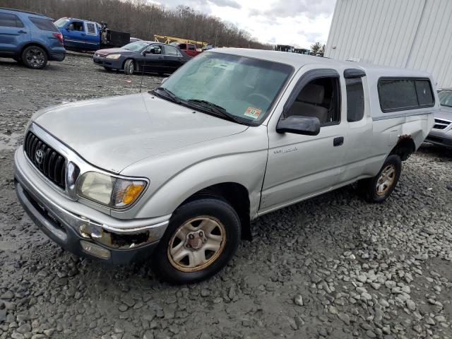 5TEVL52N44Z441042 - 2004 TOYOTA TACOMA XTRACAB SILVER photo 1