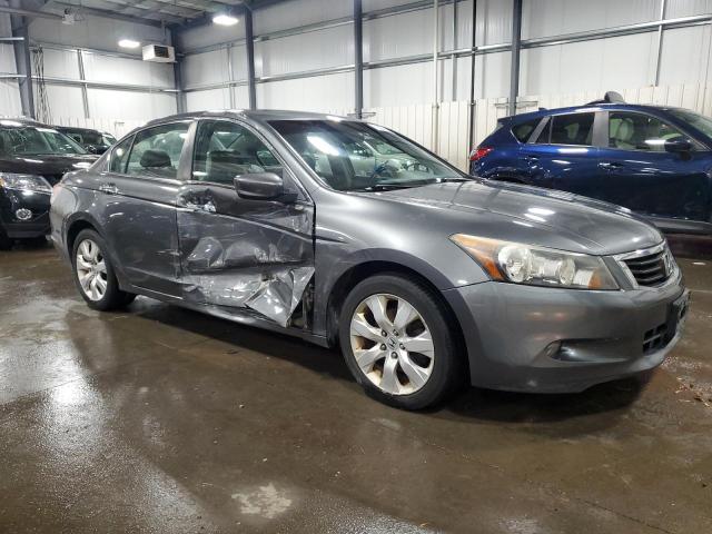 1HGCP36889A008430 - 2009 HONDA ACCORD EXL GRAY photo 4