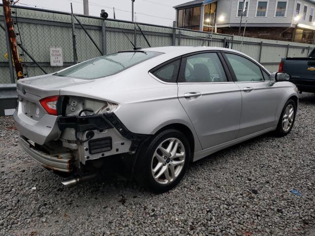 3FA6P0H71ER348278 - 2014 FORD FUSION SE GRAY photo 3