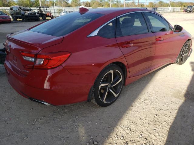 1HGCV1F31JA094733 - 2018 HONDA ACCORD SPORT RED photo 3