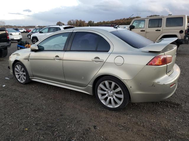 JA3AU86U08U026828 - 2008 MITSUBISHI LANCER GTS TAN photo 2