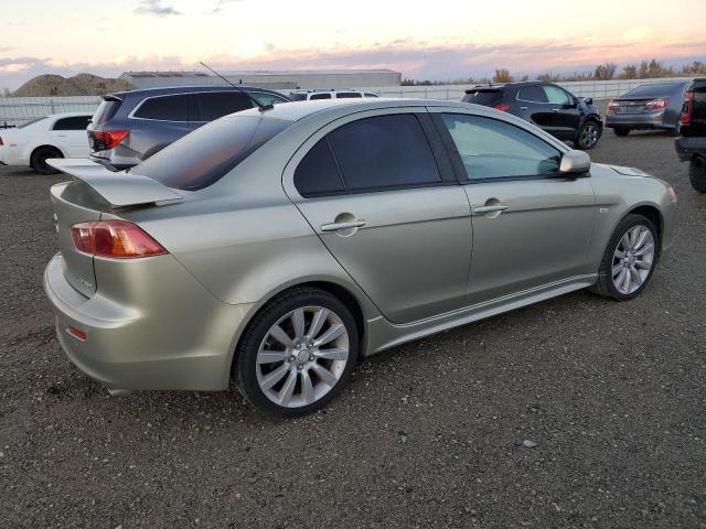 JA3AU86U08U026828 - 2008 MITSUBISHI LANCER GTS TAN photo 3