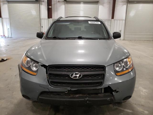 5NMSG73D69H327057 - 2009 HYUNDAI SANTA FE GLS SILVER photo 5