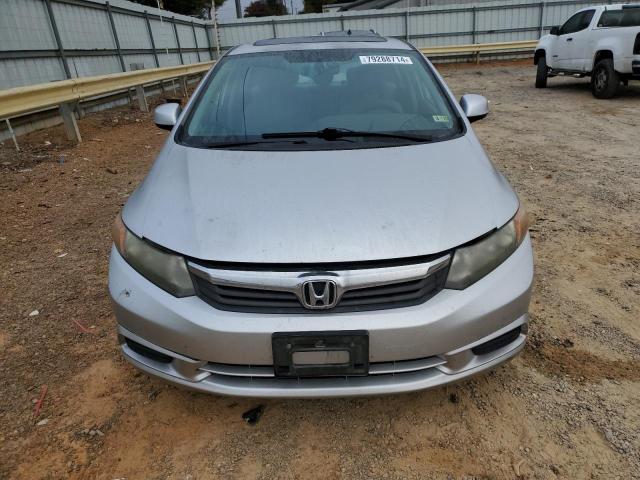 2HGFB2F83CH301599 - 2012 HONDA CIVIC EX SILVER photo 5