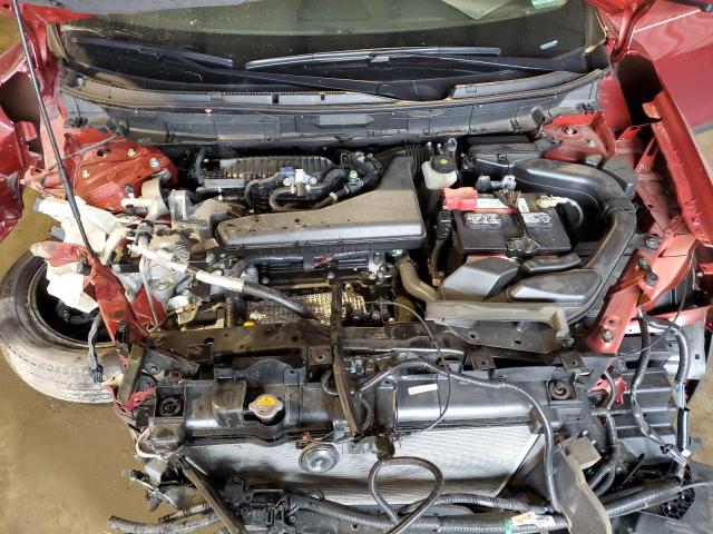 5N1AT2MV4GC793532 - 2016 NISSAN ROGUE S RED photo 12