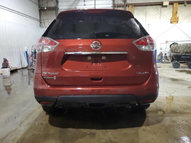 5N1AT2MV4GC793532 - 2016 NISSAN ROGUE S RED photo 6