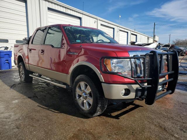 1FTFW1EV0AFD71919 - 2010 FORD F150 SUPERCREW MAROON photo 4