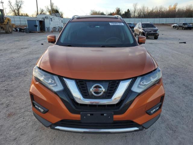 5N1AT2MT4HC854538 - 2017 NISSAN ROGUE S ORANGE photo 5