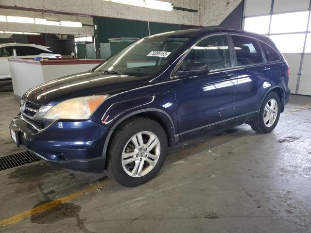 5J6RE4H57BL004185 - 2011 HONDA CR-V EX BLUE photo 1