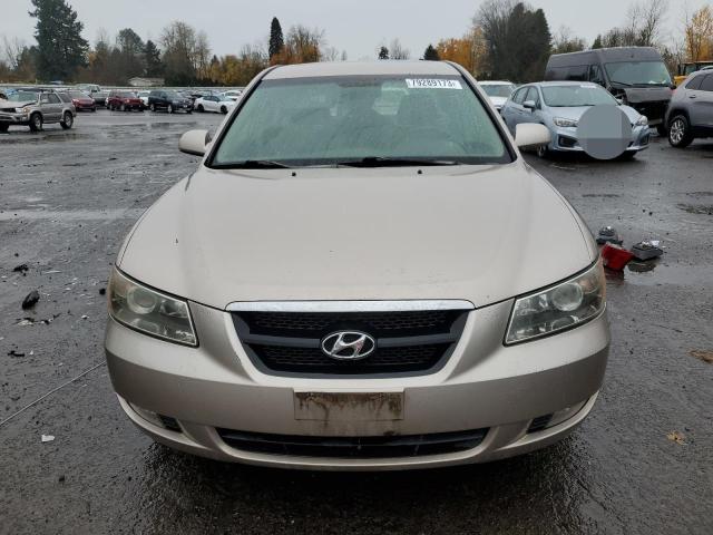 5NPEU46F96H043602 - 2006 HYUNDAI SONATA GLS CREAM photo 5